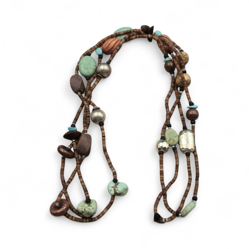 Silpada Long Multicolor Beaded Necklace
